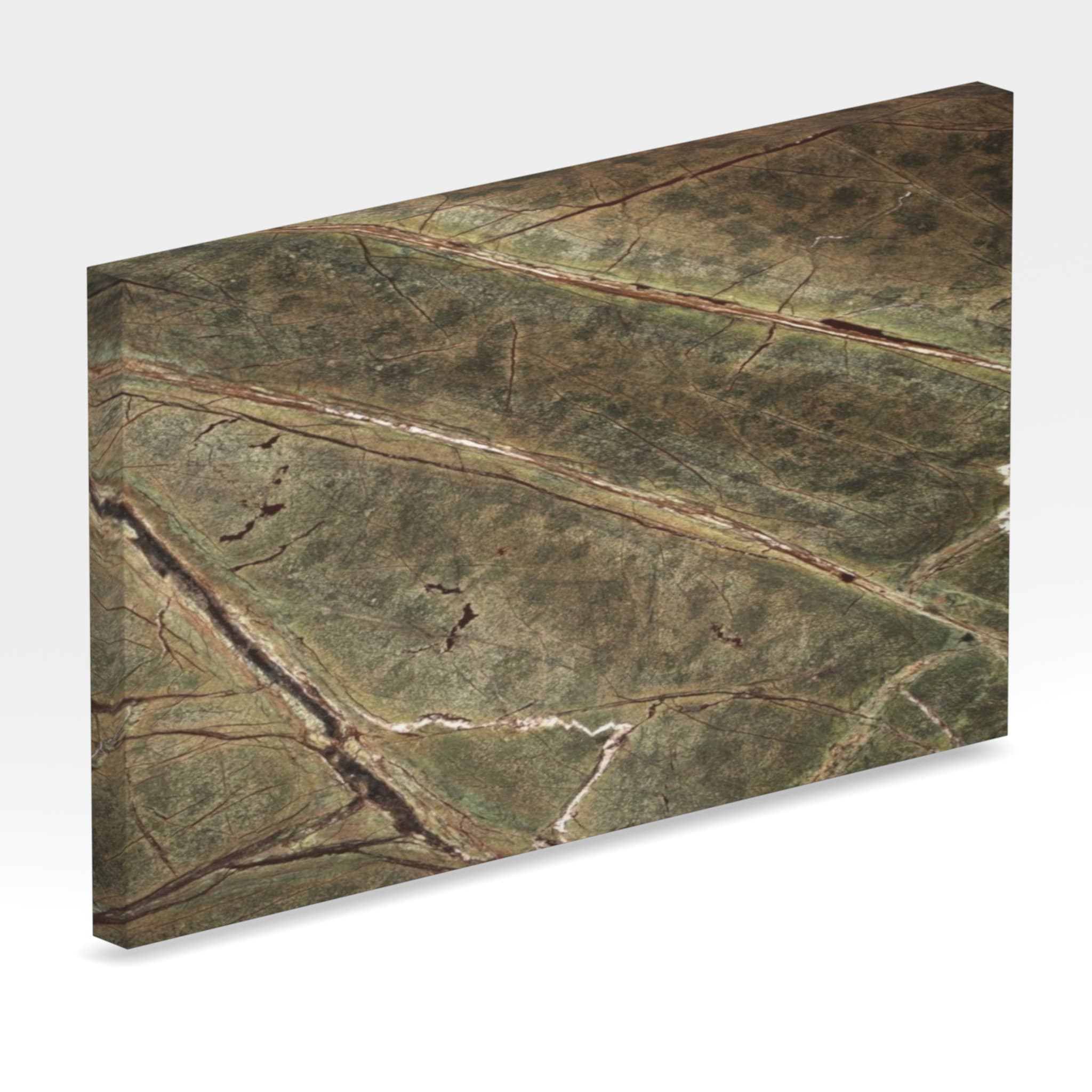 Plans de travail Rain Forest Green tranche 3d - easy plan