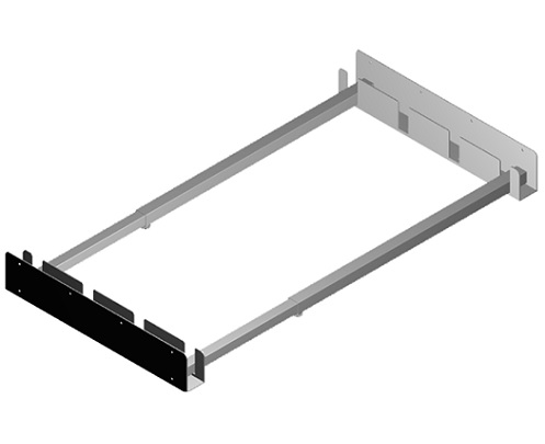 Barres de fixation extensibles : cuves sous plan